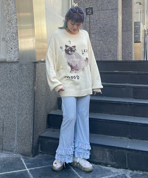 LAZY MOOD CAT KNIT | Candy Stripper（キャンディ ストリッパー