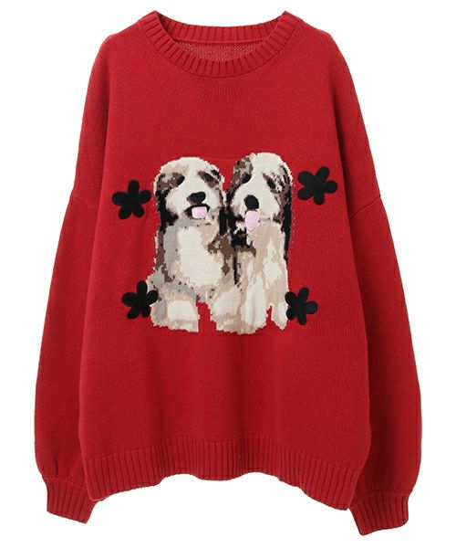 TWIN PUPPIES KNIT | Candy Stripper（キャンディ ストリッパー