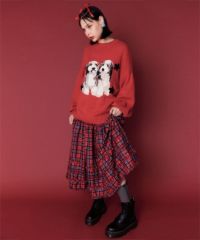 TWIN PUPPIES KNIT | Candy Stripper（キャンディ ストリッパー