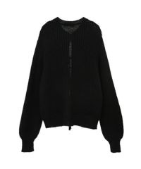 FANCY RIBBON KNIT CARDIGAN | Candy Stripper（キャンディ