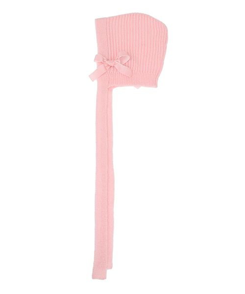 FANCY RIBBON HOOD BEANIE | Candy Stripper（キャンディ