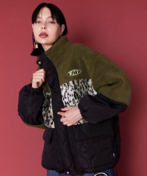 BOA MIXED BLOUSON