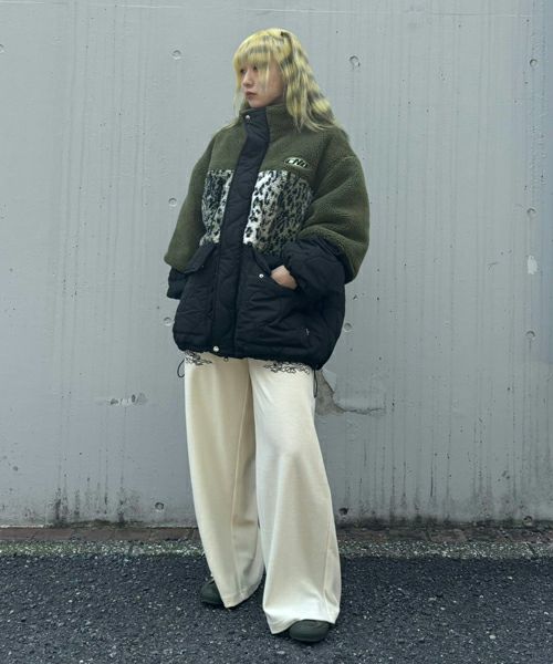 BOA MIXED BLOUSON | Candy Stripper（キャンディ ストリッパー