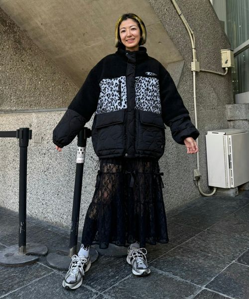 BOA MIXED BLOUSON | Candy Stripper（キャンディ ストリッパー
