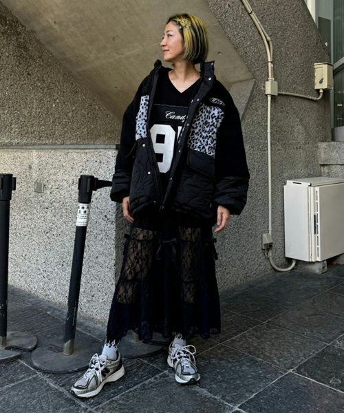 BOA MIXED BLOUSON | Candy Stripper（キャンディ ストリッパー