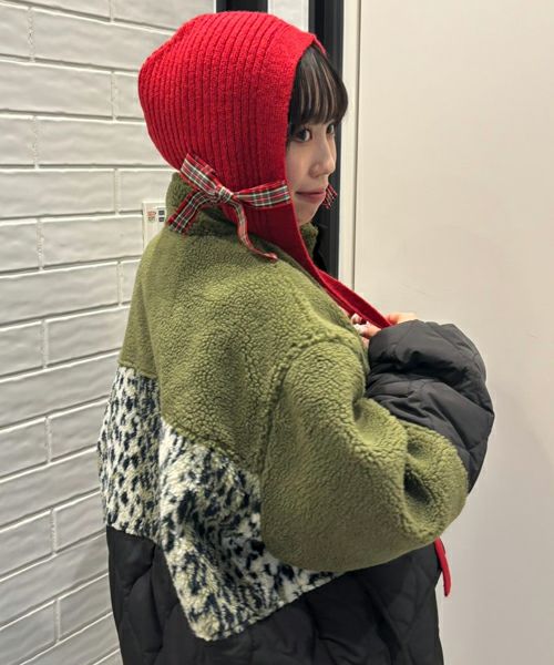 BOA MIXED BLOUSON | Candy Stripper（キャンディ ストリッパー
