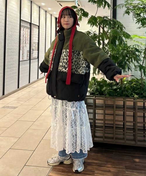 店内商品がすべてレジにて半額！！ BOA MIXED BLOUSON | Candy Stripper（キャンディ ストリッパー ジャケット・アウター