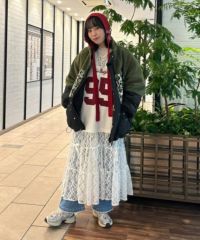 BOA MIXED BLOUSON | Candy Stripper（キャンディ ストリッパー