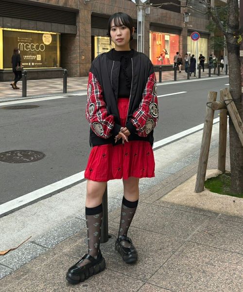キャンディストリッパー☆ファードットジャケット☆未使用品 TOKYO CANDY TRACK JACKET | Candy Stripper（キャンディ