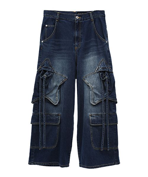 STAR POCKET DENIM PANTS | Candy Stripper（キャンディ
