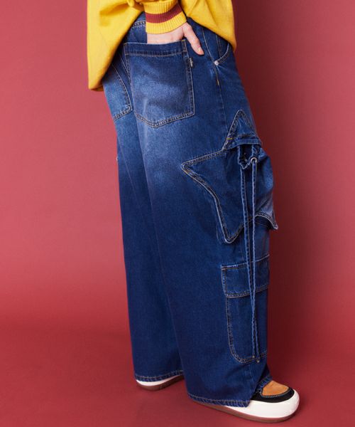 Candy Stripperデニムパンツ　サルエルパンツ STAR POCKET DENIM パンツ（デニムパンツ）｜Candy Stripper