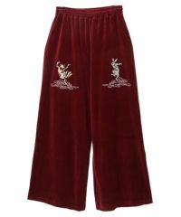 アーカイブ　Candy Stripper　ぬいぐるみレイヤード　デニムショーツ HOPPING LAYERED PANTS | Candy Stripper（キャンディ