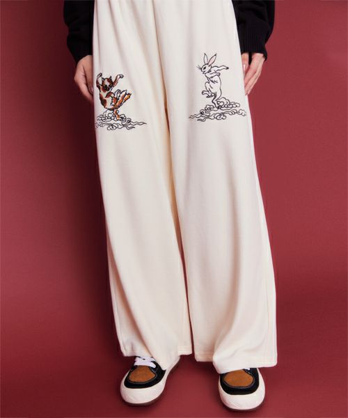 CANDY STRIPPER トラックパンツ ジャージパンツ 刺繍 TOKYO CANDY TRACK PANTS | Candy Stripper（キャンディ ストリッパー