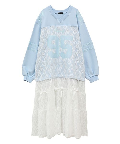 UNIFORM LAYERED DRESS | Candy Stripper（キャンディ