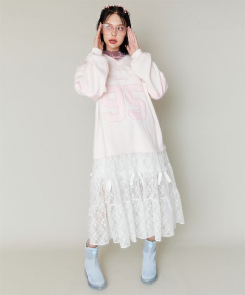 UNIFORM LAYERED DRESS | Candy Stripper（キャンディ ストリッパー 