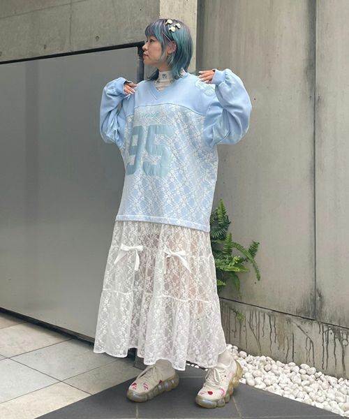 UNIFORM LAYERED DRESS | Candy Stripper（キャンディ ストリッパー 