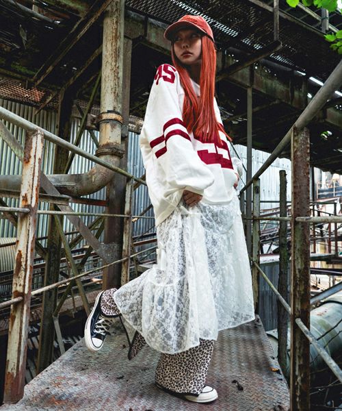 UNIFORM LAYERED DRESS | Candy Stripper(キャンディ UNIFORM LAYERED DRESS | Candy Stripper(キャンディ