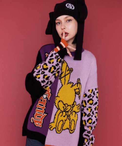MAD CANDY CRAZY PATTERN KNIT | Candy Stripper（キャンディ