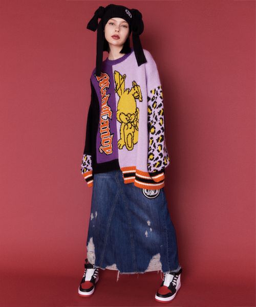 MAD CANDY CRAZY PATTERN KNIT | Candy Stripper（キャンディ