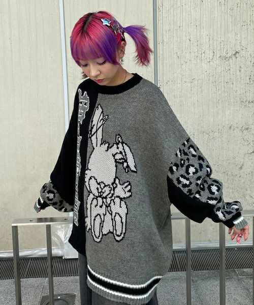 MAD CANDY CRAZY PATTERN KNIT | Candy Stripper（キャンディ