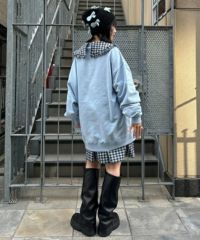 NEED YOU ・・・ RIBBON SWEAT ONE-PIECE | Candy Stripper