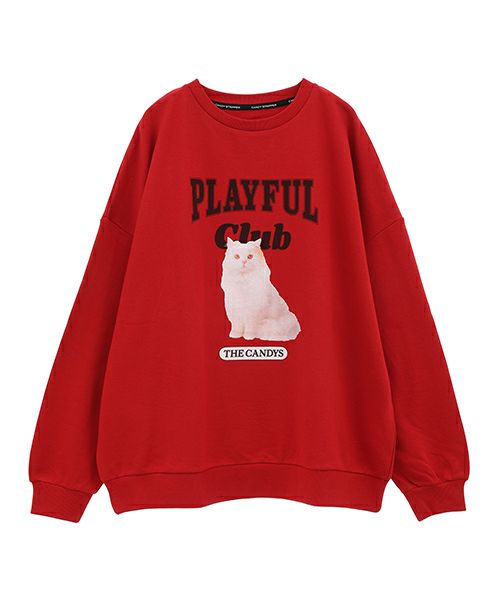 PLAYFUL CLUB SWEAT | Candy Stripper（キャンディ ストリッパー