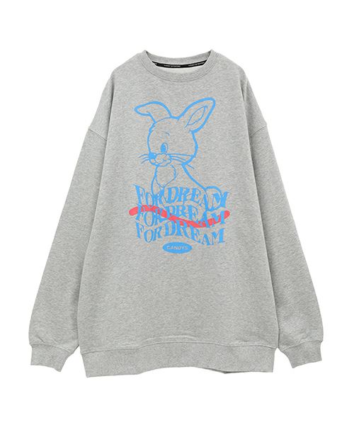 CANDYS BUNNY SWEAT ONE-PIECE | Candy Stripper（キャンディ
