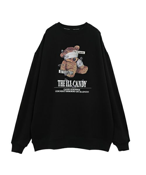 Candy Stripper スウェット ワンピース フード フレア パーカー Candy Stripper｜SPIN AROUND SWEAT ONE-PIECE | Rakuten