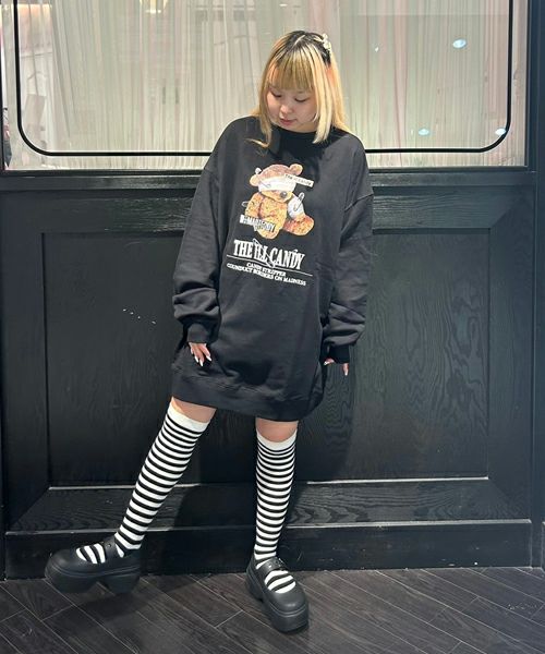 THE ILL CANDY SWEAT ONE-PIECE | Candy Stripper（キャンディ  