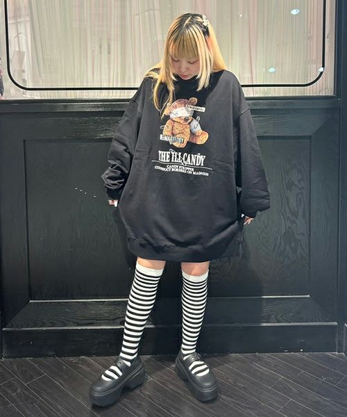 ワンピース candy stripper PARIS CAT SWEAT ONE-PIECE PARIS CAT SWEAT ONE-PIECE | Candy Stripper（キャンディ