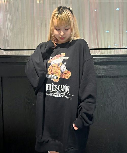 THE ILL CANDY SWEAT ONE-PIECE | Candy Stripper（キャンディ  