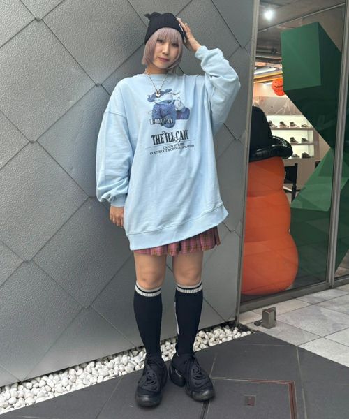 THE ILL CANDY SWEAT ONE-PIECE | Candy Stripper（キャンディ