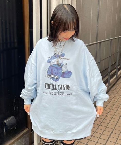 THE ILL CANDY SWEAT ONE-PIECE