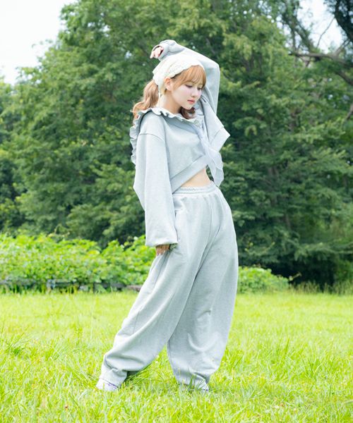格安販売中 SHORT OR 益若つばさ】SAIL SWEAT Stripper（キャンディ Candy | トップス
