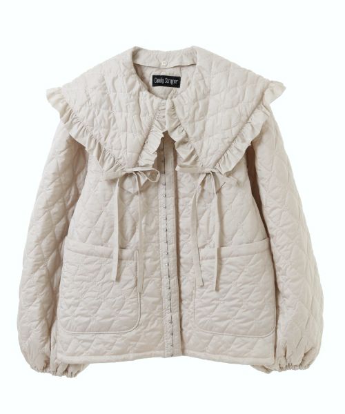 ジャケット・アウター muguet frill sailor collar blouson COTTON FLAX POPLIN SAILOR COLLAR JACKET(XS Black): Vintage