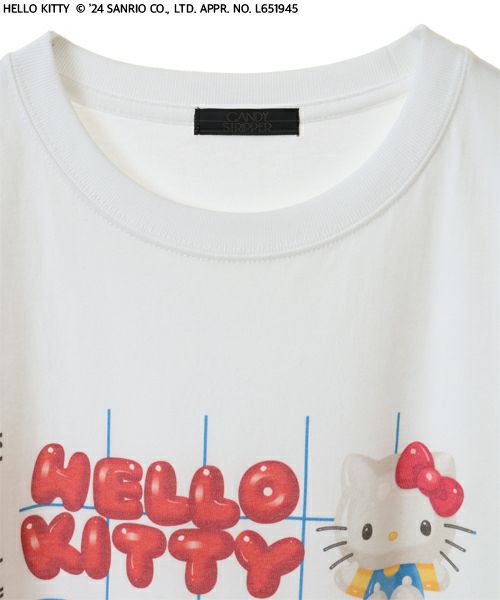 HELLO KITTY】meets PEPE PUFFY BALOON L/S TEE | Candy
