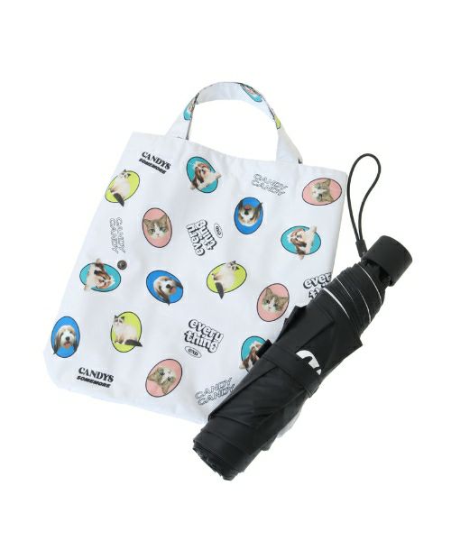 DOG ＆ CAT RANDOM FOLDING UMBRELLA | Candy Stripper