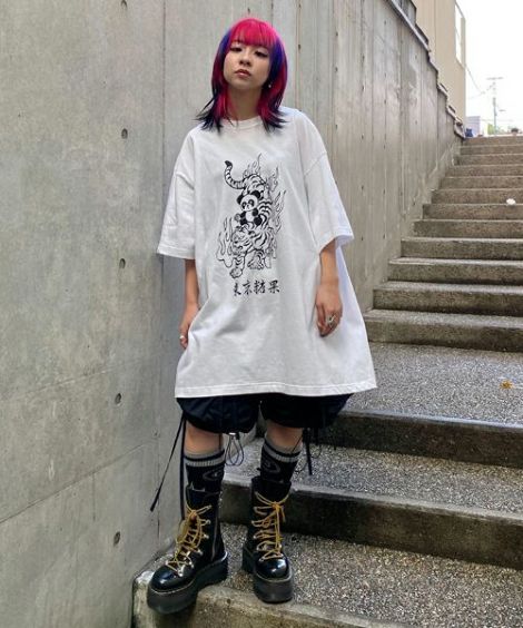 TOKYO CANDY PEPE ＆ TIGER BIG TEE
