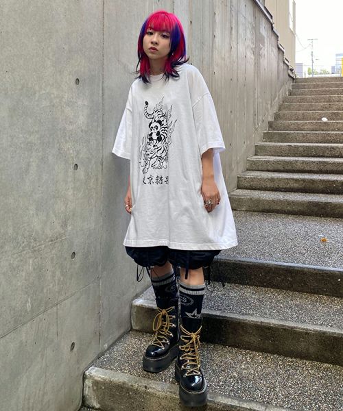 最終お値下げ★Candy Stripper ⚫︎ ぺぺ pepeシャツ Candy Stripper｜WANTED PEPE BIG BIG TEE | Rakuten Fashion