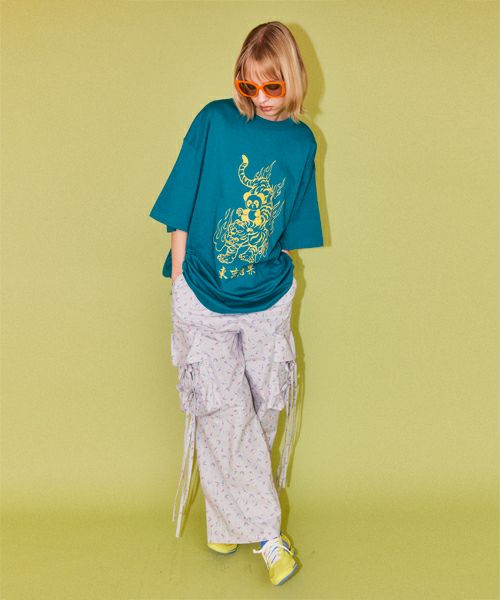 TOKYO CANDY PEPE ＆ TIGER BIG TEE | Candy Stripper