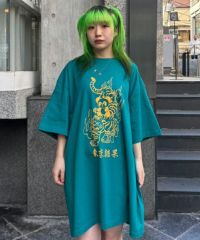 TOKYO CANDY PEPE ＆ TIGER BIG TEE | Candy Stripper