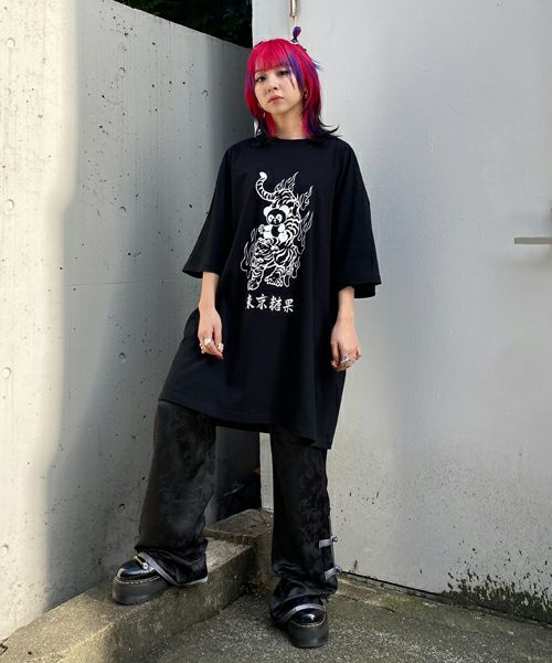 DaizyStripper まゆ Big シルエット Tee DaizyStripper まゆ Big シルエット Tee
