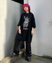 TOKYO CANDY PEPE ＆ TIGER BIG TEE | Candy Stripper（キャンディ