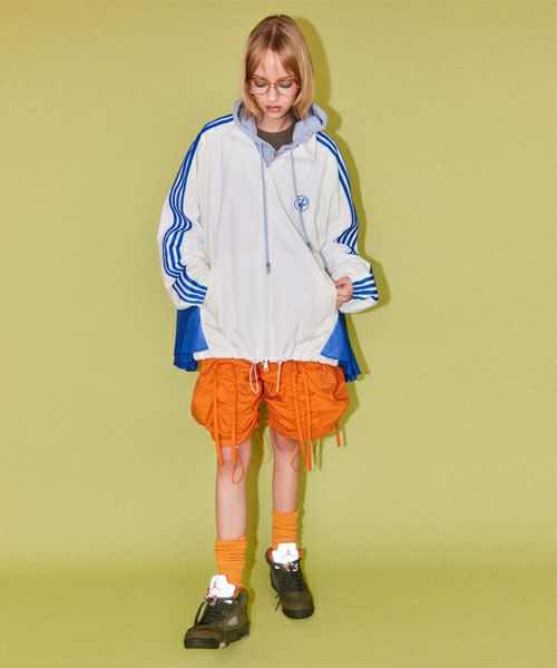 DRAWSTRING HALF PANTS | Candy Stripper（キャンディ