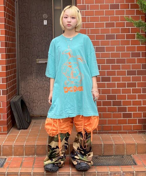 DRAWSTRING HALF PANTS | Candy Stripper（キャンディ