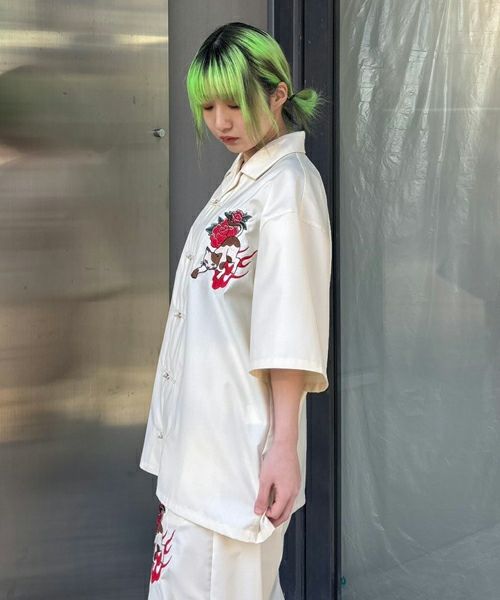 【オープニング 大放出セール】 FIRE Stripper（キャンディ Candy | SHIRT CHINA CAT トップス