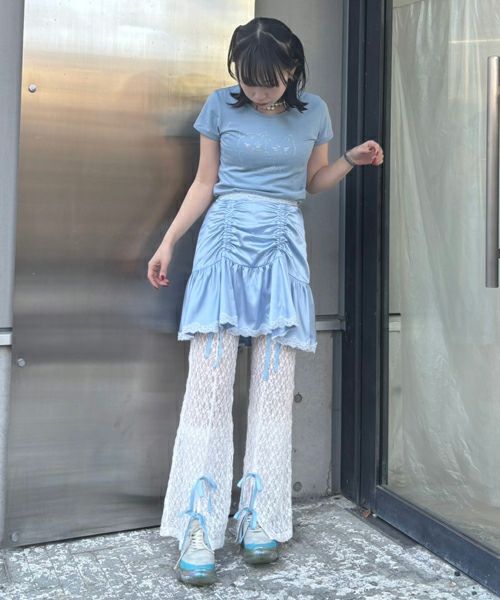トップス Candy Stripper RHINESTONE BABYS TEE RHINESTONE BABYS TEE | Candy Stripper（キャンディ