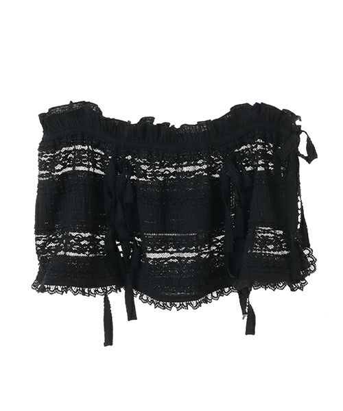 LACY APRON SKIRT | Candy Stripper（キャンディ ストリッパー