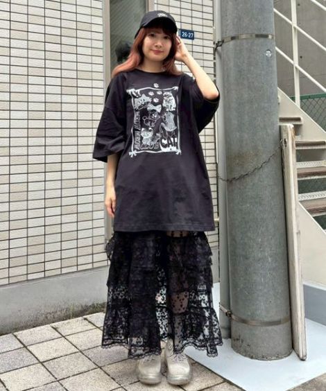 ♡♡♡ TIERED LACY SKIRT