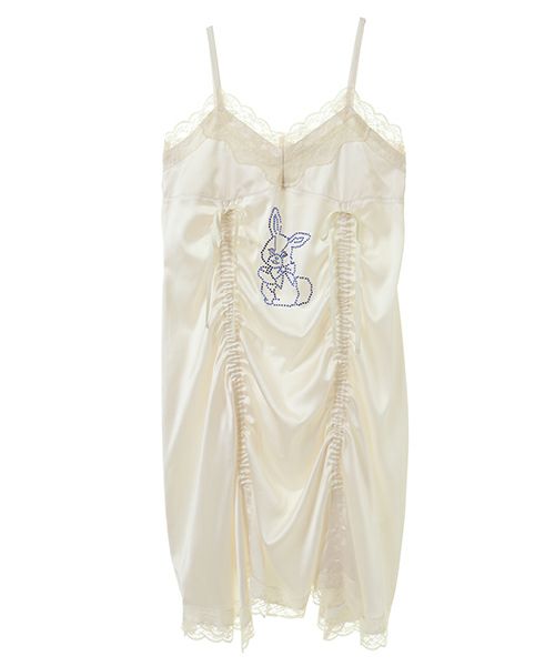 RHINESTONE BUNNY LINGERIE DRESS | Candy Stripper（キャンディ
